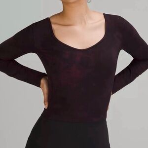 Lululemon Athletica Align Cropped Long Sleeve NWT